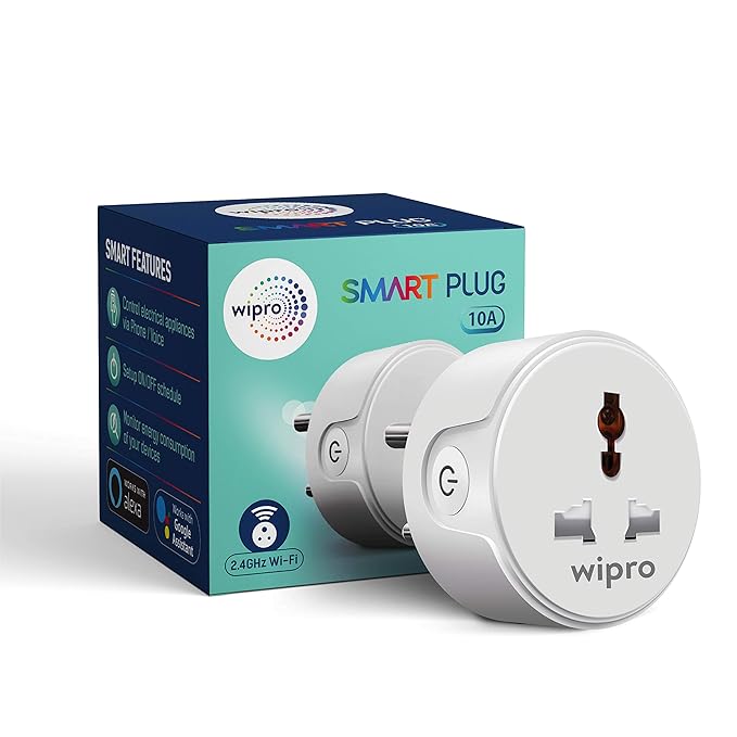 High Rated Wipro 10A Smart Plug - Buy Now