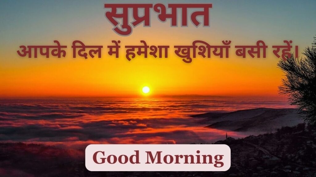 Good Morning Wishes in Hindi 12