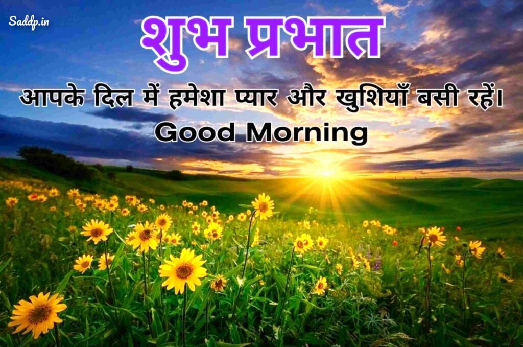 Good Morning Images in Hindi 19
